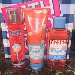 Bath and Body Works Vanilla Confetti Sparkle